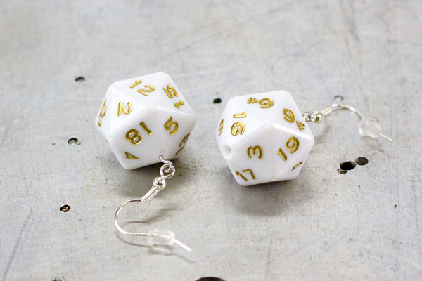 D20 - Dice Earrings - GRAVITY DICE