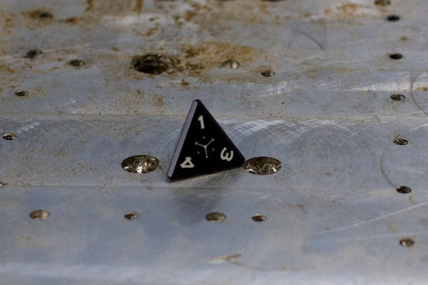 D4 - Individual Polyhedral Dice for RPGs - GRAVITY DICE
