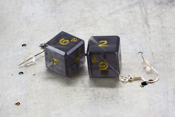 D6 - Dice Earrings - GRAVITY DICE
