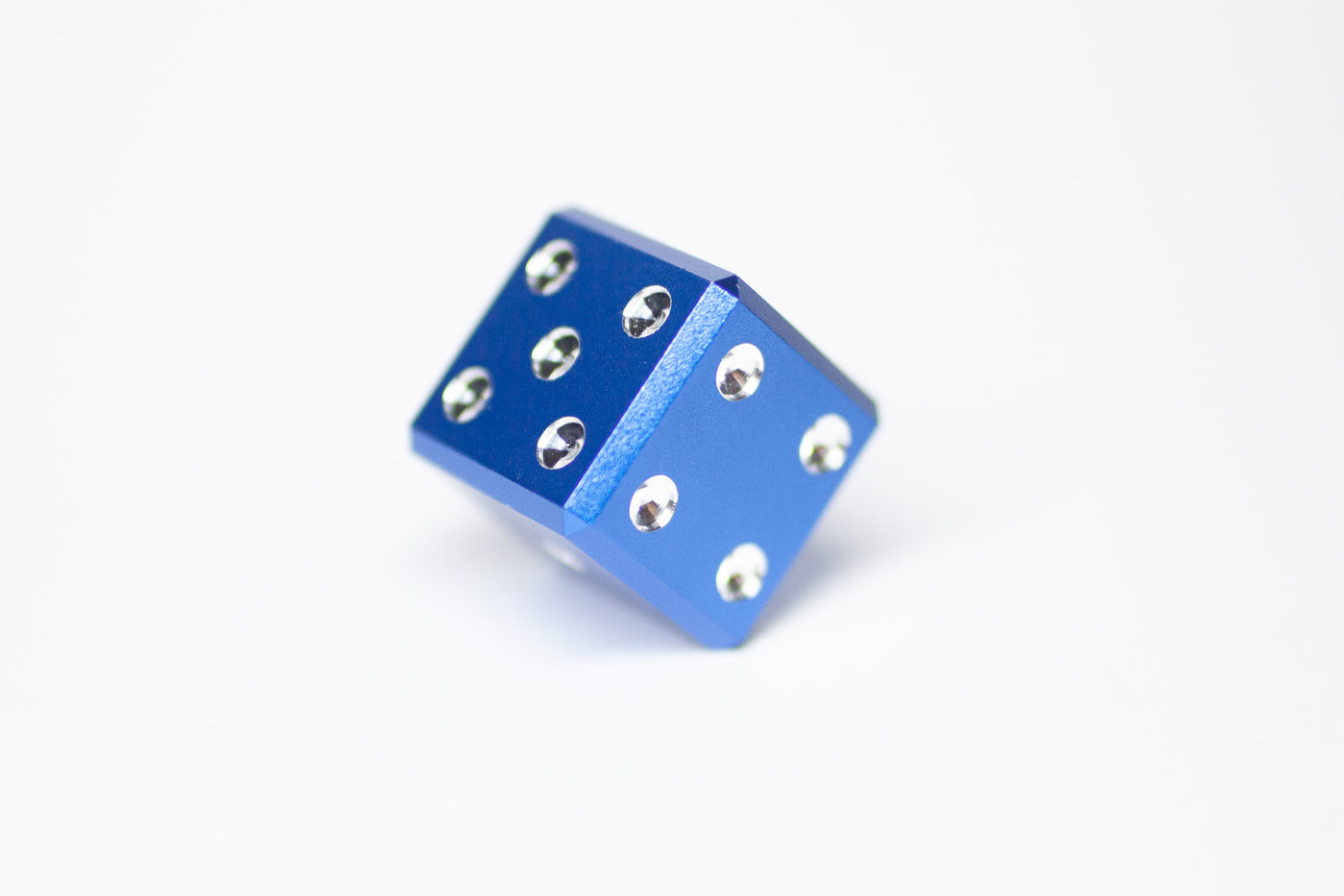 1 D6 - Sapphire - Gemstone Collection - Dice sold individually - GRAVITY DICE