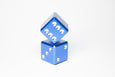 1 D6 - Sapphire - Gemstone Collection - Dice sold individually - GRAVITY DICE