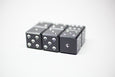 1 D6 - Onyx - Gemstone Collection - Dice sold individually - GRAVITY DICE