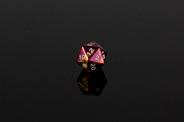 D20 - Individual Polyhedral Dice for RPGs - Out of this World Collection: NGC 1569 - GRAVITY DICE