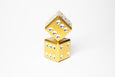 1 D6 - Gold Topaz - Gemstone Collection - Dice sold individually - GRAVITY DICE