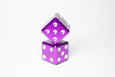 1 D6 - Amethyst - Gemstone Collection - Dice sold individually - GRAVITY DICE