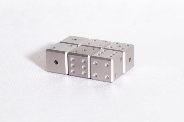 STAINLESS STEEL D6 - GRAVITY DICE
