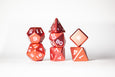 Metal Polyhedral RPG Dice Set - Sunstone - Gemstone Collection - GRAVITY DICE