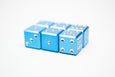 1 D6 - Aquamarine - Gemstone Collection - Dice sold individually - GRAVITY DICE