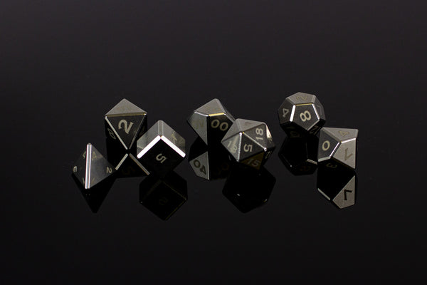 Stainless Steel Polyhedral Set - GRAVITY DICE